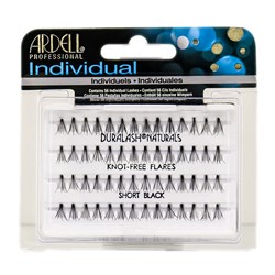 ARDELL Duralash naturals knot free flares - short black lashes